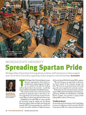 Spreading Spartan Pride Article